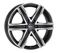 MAK, King 6, 7,5x17 ET45 6x114,3 66,1, ice black