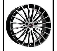 ALUFELGE MAK FATALE FUR OPEL MERIVA 7.5X17 5X110 SILVER WWI