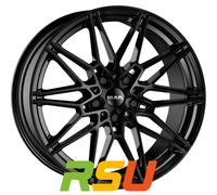 MAK Koenig-D gloss black 9.5x19" ET47 LK5 120 ML 72.6 Alufelgen 19 Zoll