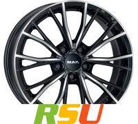 MAK, Mark, 7,5x17 ET52 5x112 66,6, black mirror