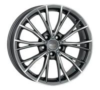 MAK MARK gun metal mirror face 8.0Jx18 5x112 ET20