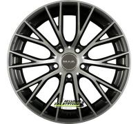 Mak München gun metallic mirror 8.5x20 ET35 - LK5/112 ML76 Felge Alu