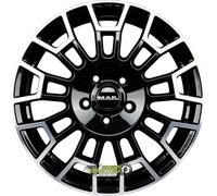 Mak Nomad black mirror 8.5x20 ET55 - LK5/120 ML65.1 Felge Alu