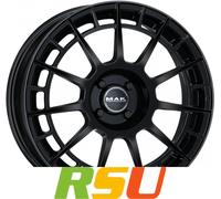 MAK NTT gloss black 7.5x18" ET40 LK4 100 ML 72 Alufelgen 18 Zoll