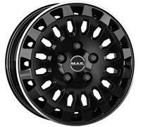ALUFELGE MAK OVERLAND FUR MERCEDES-BENZ VITO N1 6.5X16 5X112 GLOSS BLACK MI YEQ