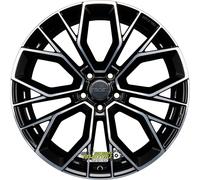 Mak Stilo-D black mirror 10x21 ET38 - LK5/112 ML66.6 Felge Alu