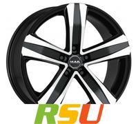 MAK STONE 5 3 black mirror 7.5Jx18 5x160 ET50