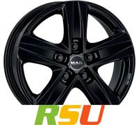 MAK Stone 5 Gloss Black Alufelge 18 Zoll ET50 5x160 ML65,1