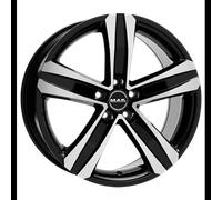 MAK Stone 5 Silver Alufelge 17 Zoll ET62 5x118 ML71,1