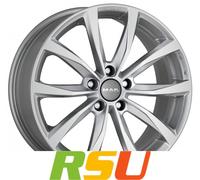MAK Wolf silver 7.5x18" ET48 LK5 100 ML 56.1 Alufelgen 18 Zoll