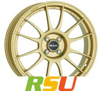 ALUFELGE MAK XLR FUR FIAT STILO 7.5X18 4X098 GOLD HU4