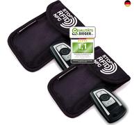 MakakaOnTheRun Autoschlüssel Hülle - Keyless Go Schutz Autoschlüssel Hülle mit 2