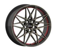 MAM B2 Bronze Red Inside Alufelge 19 Zoll ET35 5x120 ML72,6