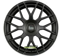 MAM GT1 matt black lip polish 8.5x20 ET30 - LK5/112 ML66.6 Felge Alu