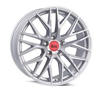 MAM RS4 matt silver painted 7.5x17" ET35 LK5 112 ML 66.6 Alufelgen 17 Zoll