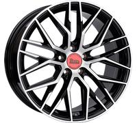 MAM RS4, 8.5x19 5/120 ET35, schwarz Front poliert