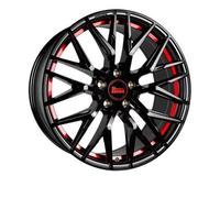 MAM RS4, 8.5x19 5/112 ET45, schwarz undercut rot