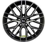 MAM RS4 gun metal brushed 8.5x19 ET40 - LK5/114.3 ML72.6 Felge Alu