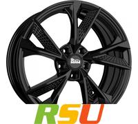 MAM RS6 black painted 8.5x19" ET35 LK5 120 ML 72.6 Alufelgen 19 Zoll