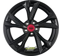 MAM RS6 black painted 8x18 ET38 - LK5/100 ML63.4 Felge Alu