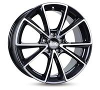 MAM WHEELS MAM A5 schwarz frontpoliert 8.0Jx18 5x112 ET35