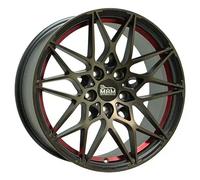 MAM B2 Bronze Red Inside Alufelge 19 Zoll ET35 5x120 ML72,6