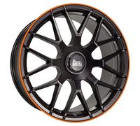 MAM WHEELS MAM GT1 matt black lip orange 9.5Jx19 5x112 ET30