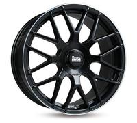 MAM WHEELS MAM GT1 matt black lip polish 9.5Jx20 5x112 ET30
