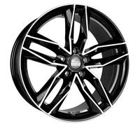 MAM RS3 Black Front Polish Alufelge 18 Zoll ET45 5x112 ML66,6