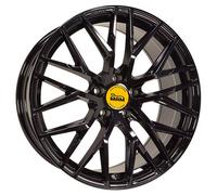 ALUFELGEN MAM, RS4, 8,5X19 ET45 5X112 72,6, BLACK PAINTED