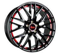 MAM WHEELS MAM RS4 black painted red inside 8.5Jx20 5x112 ET30