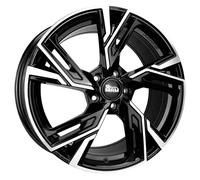 Alufelge MAM MAM RS5 Einteilig Black Front Polish (BFP) 7.00 x 16 ET 38.00 5x114.30