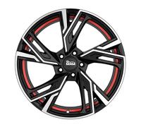 Alufelge MAM MAM RS5 Einteilig Black Front Polish Red Inside (BFPRI) 7.00 x 16 ET 38.00 5x108.00