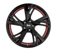 MAM RS5 Black Painted Red Inside Alufelge 18 Zoll ET35 5x120 ML72,6