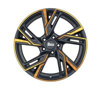 MAM Wheels Rs5 Matt Black Front Copper 8x18 ET 30 5/114.3 Alufelge Schwarz