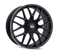 17 Zoll MAM GT1 5x112 ET45 Alufelgen MATT BLACK LIP POLISH