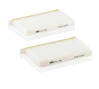 2 MANN Innenraumfilter für Hyundai H-1 Cargo Starex Travel 2,5 CRDi ab 1997