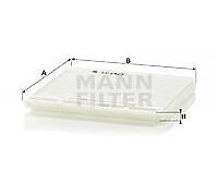 Filter Innenraumluft MANN-FILTER CU 2425 für Renault Megane Scenic Scénic I