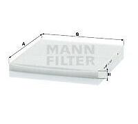 MANN-FILTER Innenraumfilter CU 2435 Partikelfilter für RENAULT MEGANE Scenic JA0