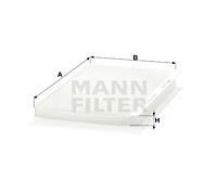 MANN-FILTER (CU 3455) Innenraumfilter, Pollenfilter, Mikrofilter für OPEL