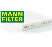 MANN-FILTER CU1835 Filter für Innenraumluft Innenraumfilter Filter für Honda