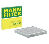 MANN-FILTER, CUK 2132 Innenraumfilter, mit Aktivkohle | Für PKW, Staub- und Pollenfiltration, Geruchsreduzierung, Echte OE-Technologie