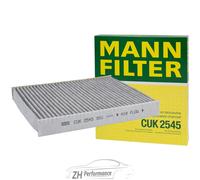 Innenraumluftfilter mit Aktivkohle MANN-FILTER CUK 2545