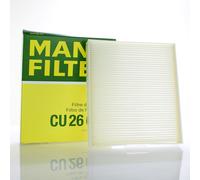 Innenraumfilter MANN-FILTER CU 26 010