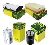 MANN-FILTER Inspektionspaket Filtersatz für VW Passat Variant 1.8 2.0