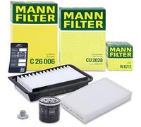 Mann-filter Inspektionspaket Filtersatz SET A für Opel, Suzuki