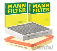 MANN FILTER INSPEKTIONSPAKET passend für 1.6 VW POLO 5 SKODA RAPID FABIA 3