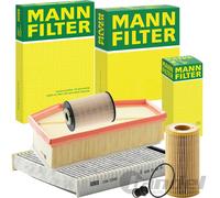 MANN FILTER INSPEKTIONSPAKET passend für D3+D4 VOLVO C30 533 V50 545 C70 2