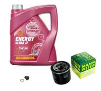 MANN-FILTER Inspektionspakete MANNOL 5L Energy 5W-20 für Mazda KIA 3 BK BL 2