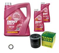 MANN-FILTER Inspektionspakete MANNOL 7 L Energy 5W-20 für KIA Carens III 2.0